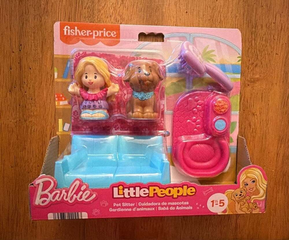 Fisher-Price Little People Barbie Pet Sitter Playset